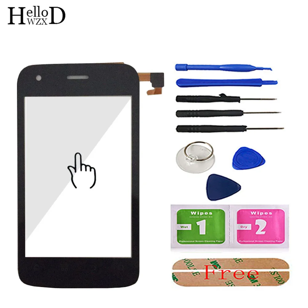 TouchGlass Touch Screen For Fly IQ245 IQ 245 Front Glass