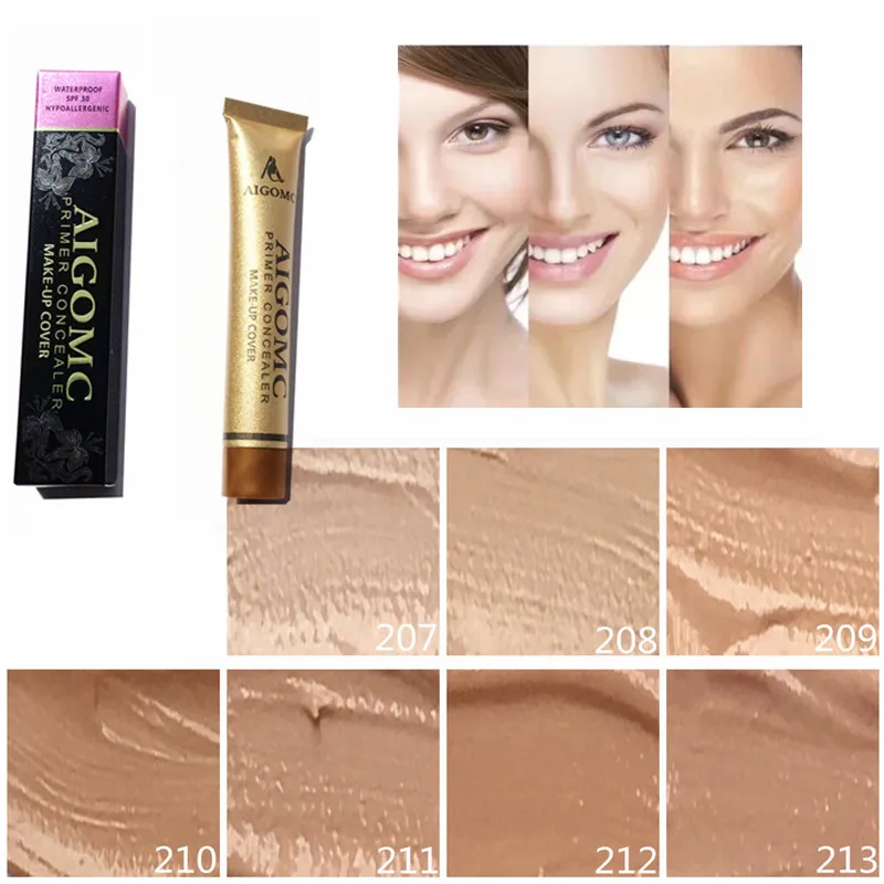 Водостойкая Мягкая матовая основа для макияжа SPF30 14 цветов 30 мл| |