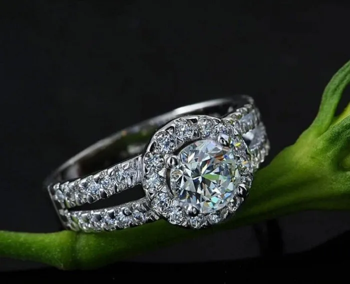 Almei Bague Роковой anillos Свадебные серебристый цвет кольца для женщина украшения Радуга камень циркон кольцо для любителей подарки женские Обручальные Кольцо женское бижутерия J510