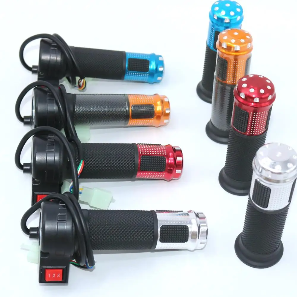 

EVfitting new style gas handle electric bicycle throttle with 3 speed switch