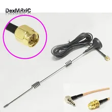 3g антенна 5dBi SMA антенна 26 см Магнитная база 3 м удлинитель+ 1 шт. SMA Гнездовой разъем для CRC9 штекер RG316 кабель 15 см