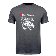 Abu Garcia Fear No Fish футболка мужская с коротким рукавом Хлопок Abu Garcia For Life футболка мужские футболки DS-052