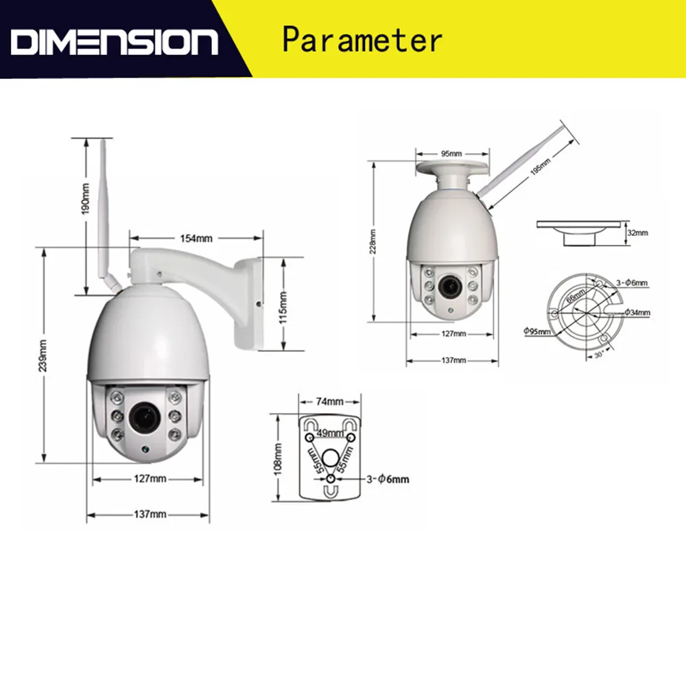 1080P-DH45H-4G SIM Card Camera_outdoor PTZ wireless (14)