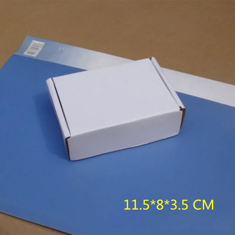 Wholesale 100PCS/lot White Mailer Box Size: 11.5*8*3.5cm Corrugated