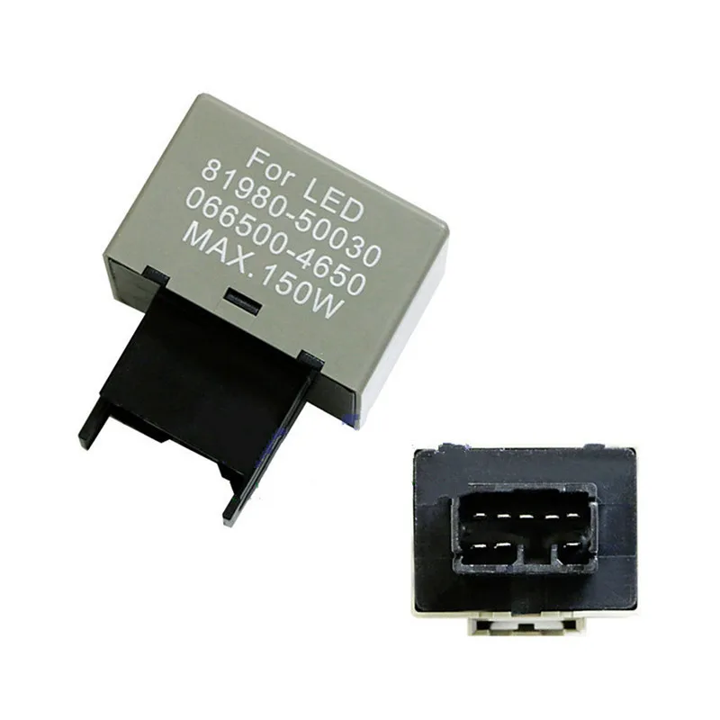 8 Pin LED Flasher релейный модуль фиксирующий сигнальный фонарь гипервспышка мигатель