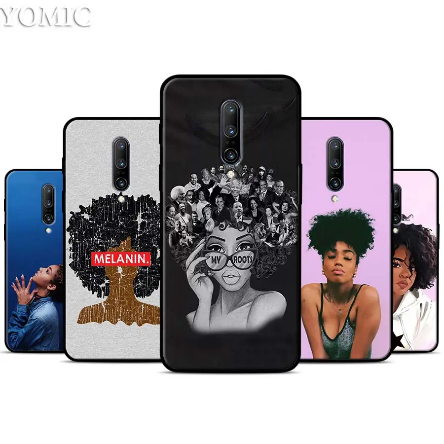 Melanin Poppin Silicone Case for font b Oneplus b font font b 7 b font 7Pro