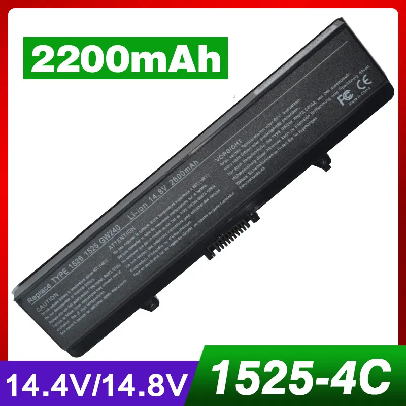 

2200mAh laptop battery for DELL Inspiron 1525 1526 1545 1546 Vostro 500