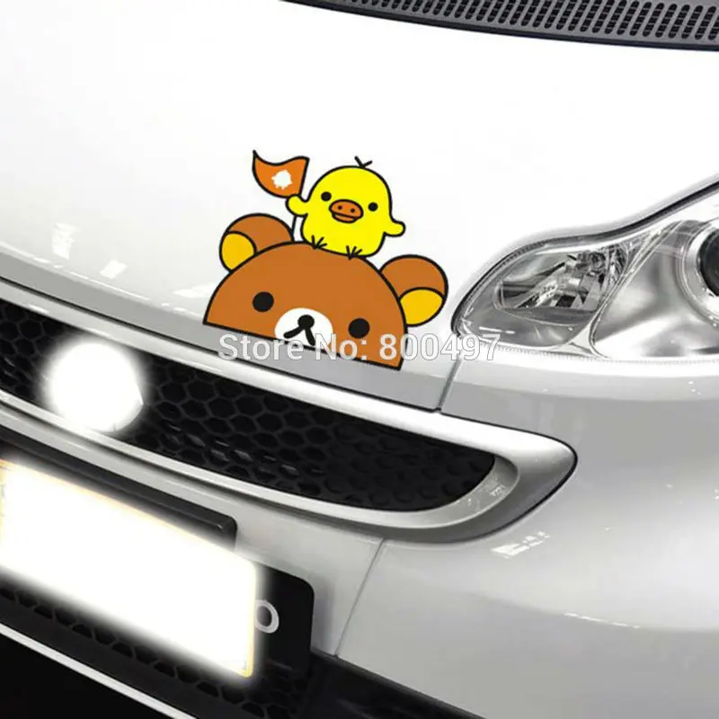 10 x Новинка веселая фотография фотосессия для Tesla Toyota VW Chevrolet Honda Ford Audi Fiat Benz|chicken