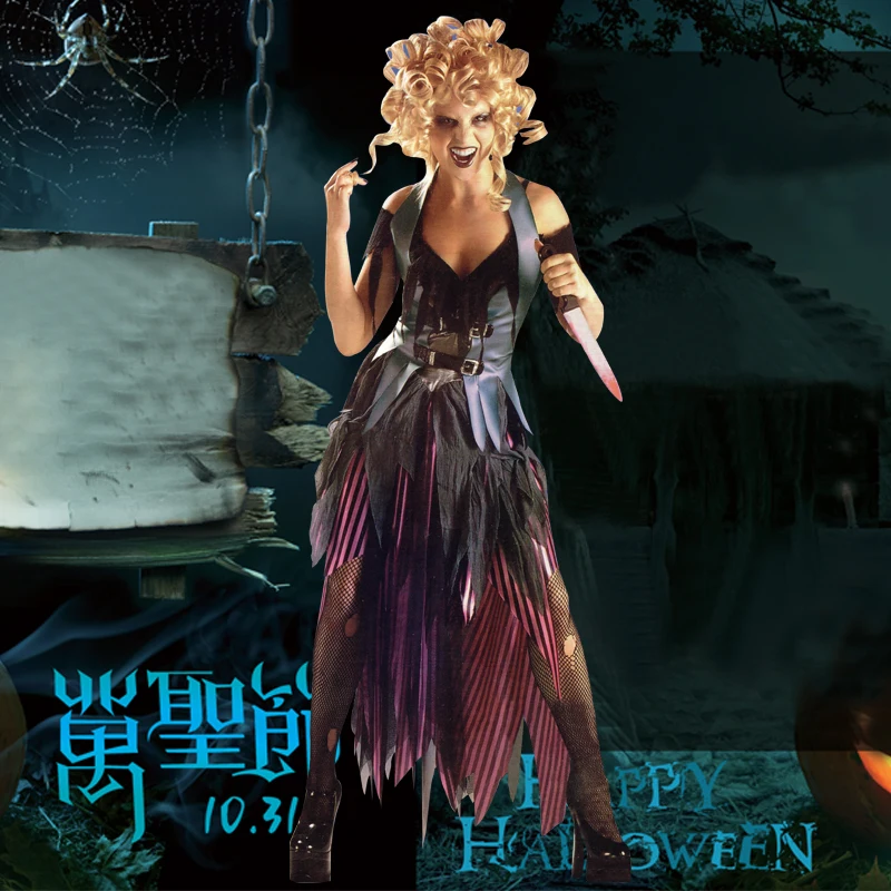AliExpress new Halloween costume Cosplay adult female witch witch
