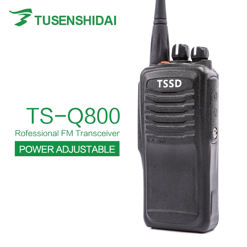 

Hot Sell 10W Max Professional UHF 400-480Mhz Intercom Two Way Radio TS-Q800