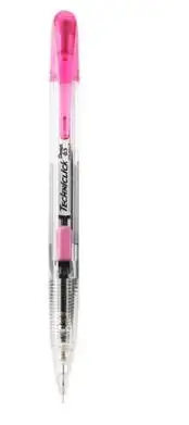 1 шт. Pentel Techniclick механический карандаш 0,5 мм PD105T классический боковой Пресс автоматический карандаш японский черный/синий/зеленый/розовый цвет - Цвет: 0.5mm Pink