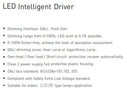 DALI-36-12-F1P1 интерфейс DALI для управления диммерами, AC100-240V вход; DC 12V 3A 36W выход; Dali/Кнопка диммер DALI затемняемый драйвер