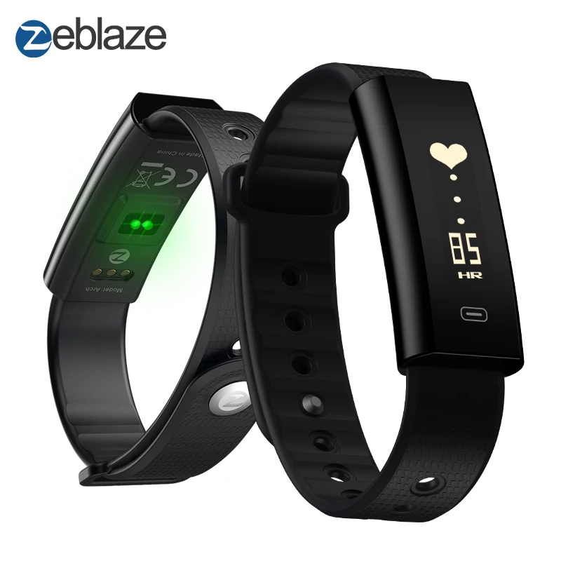 Zeblaze Arch Blood Pressure/Blood Oxygen Smart Wristband Heart Rate Monitor Weekly Health Report IP67 Fitness Bracelet