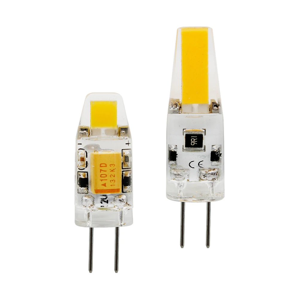 

1 x Ampoule Silicone 3W 6W G4 LED COB Bulb AC DC 12V Lamp 220V Light Replace Halogen for Chandelier Bombillas Spotlight Lamparas