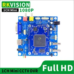 1ch Мини HD видео регистратор в реальном времени доска AHD1080P DVR CCTV подземный трубопровод обнаружения OSD схема наложения символов