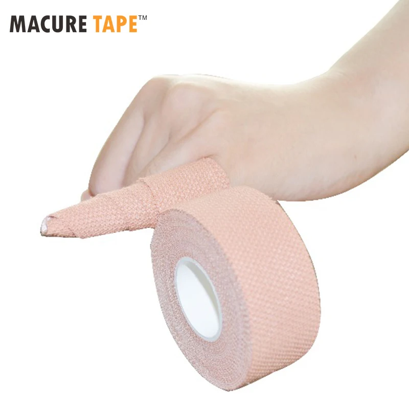 Macure Tape лента для пальцев 2,5 см х 4,5 м эластопласт эластичный клейкий бинт EAB ленты для пальца эластопласт