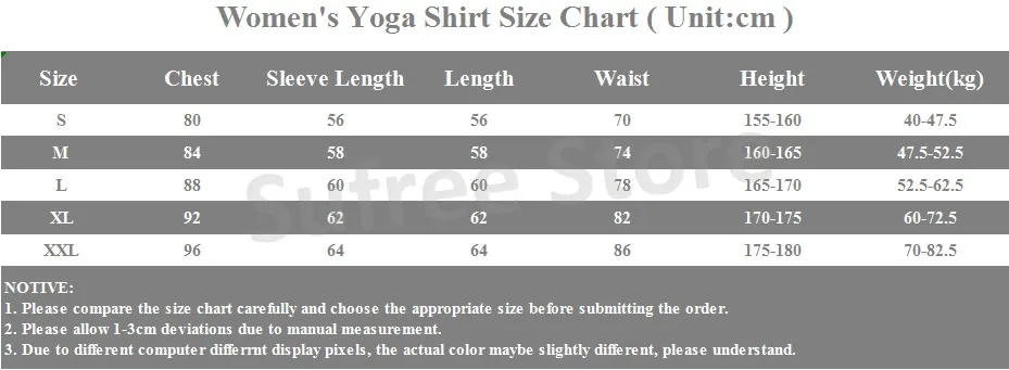 Autumn Yoga Jacket with Velvet Yoga Shirt Female Exercise Suit Long-sleeved Tight Collar Zipper Sports Shirt Running Jacket size chart