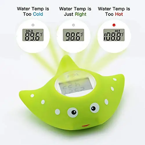 Детский термометр для ванны, бытовой термометр для детской ванны, Безопасный термометр для бассейна с сигнализацией температуры