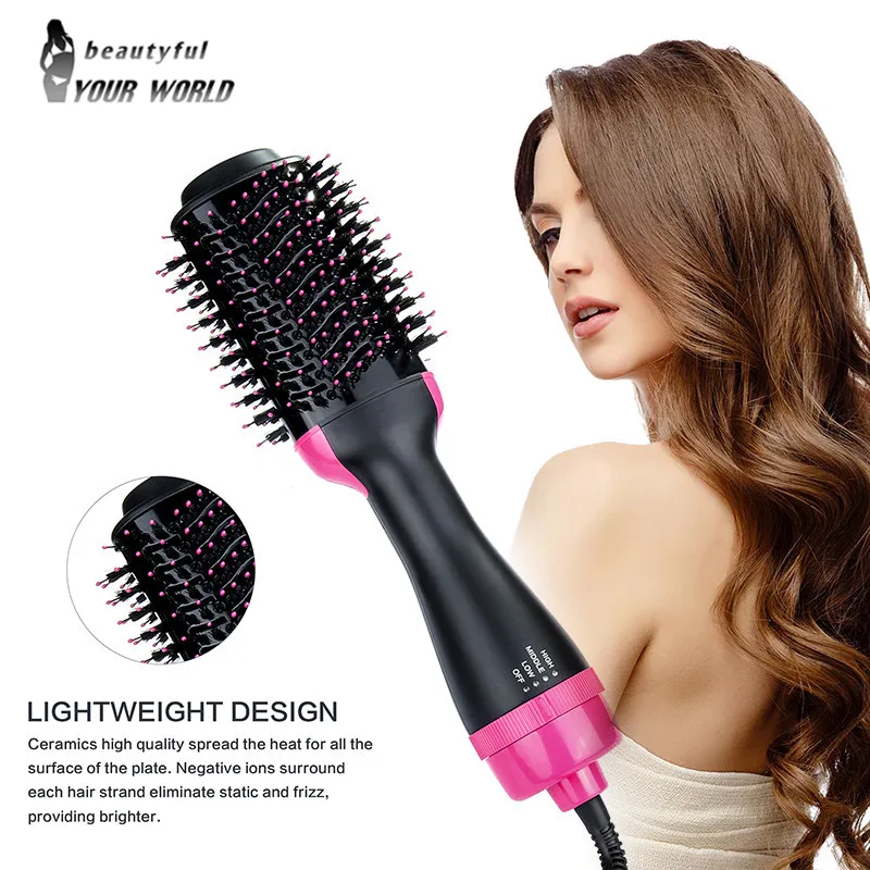 electric hair brush dryer