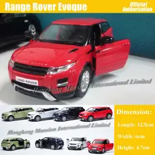 1:36 Масштаб литья под давлением модель автомобиля из металлического сплава для Range Rover Evoque Коллекционная модель вытяните назад игрушки автомобиль-красный/белый/черный/зеленый