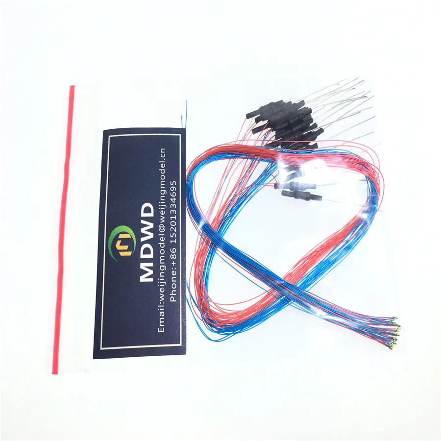 20 шт./лот 0402 SMD Модель весы с резистор 3v Светодиодный светильник для Хо поезд макет модели здания - Цвет: white