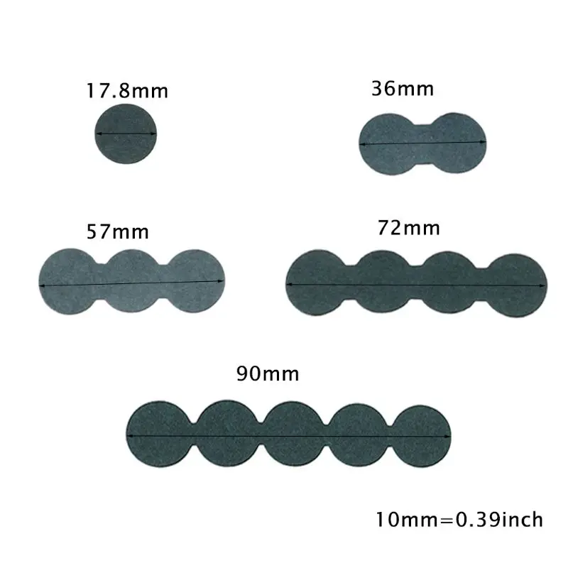 100 шт 18650 для изоляции аккумулятора прокладка ячменная бумага батарейный блок ячеек изоляционный клей патч положительный электрод изоляционный коврик