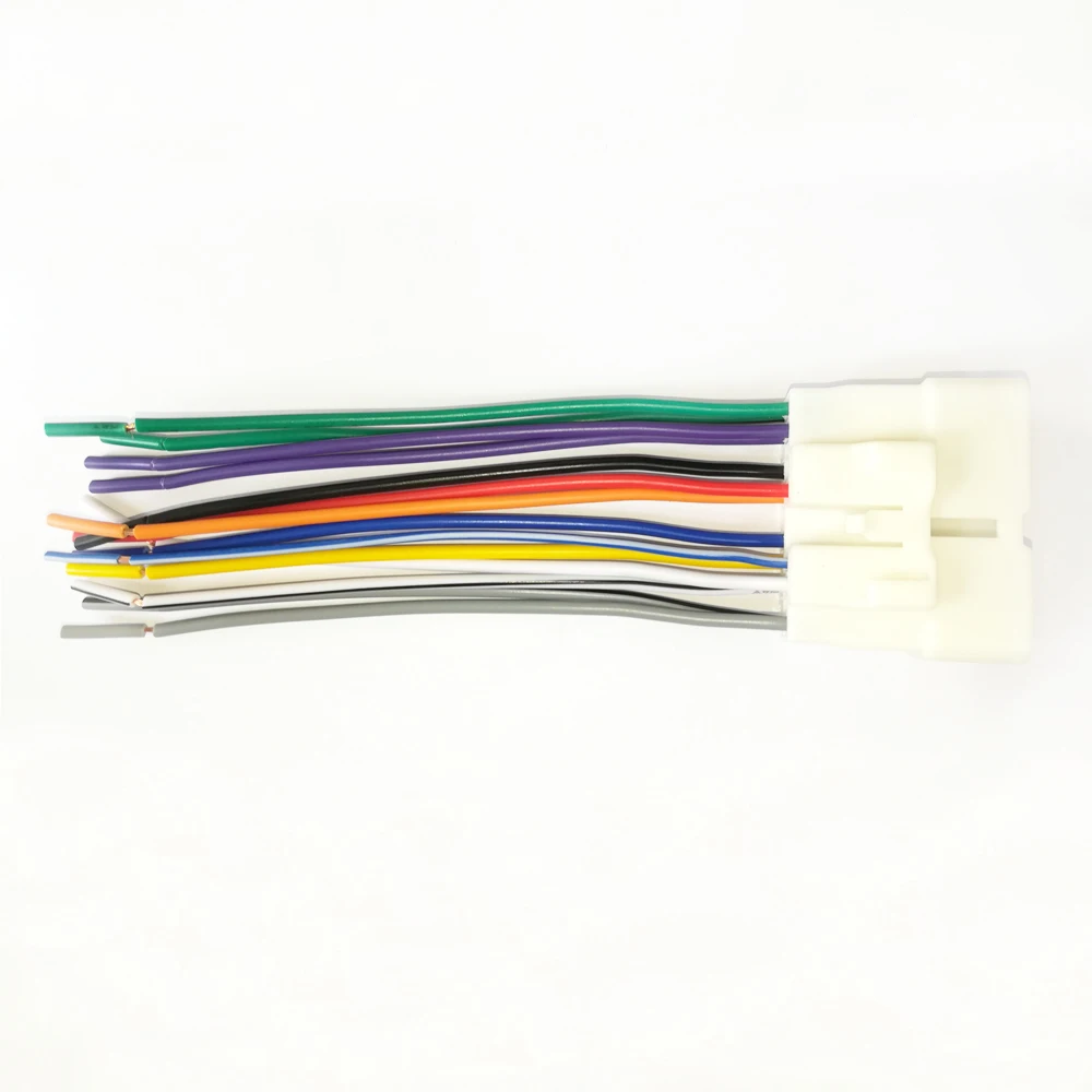 

Biurlink 10Pcs Car Radio Stereo Harness Cable Wiring for Subaru for iSUZU Radio