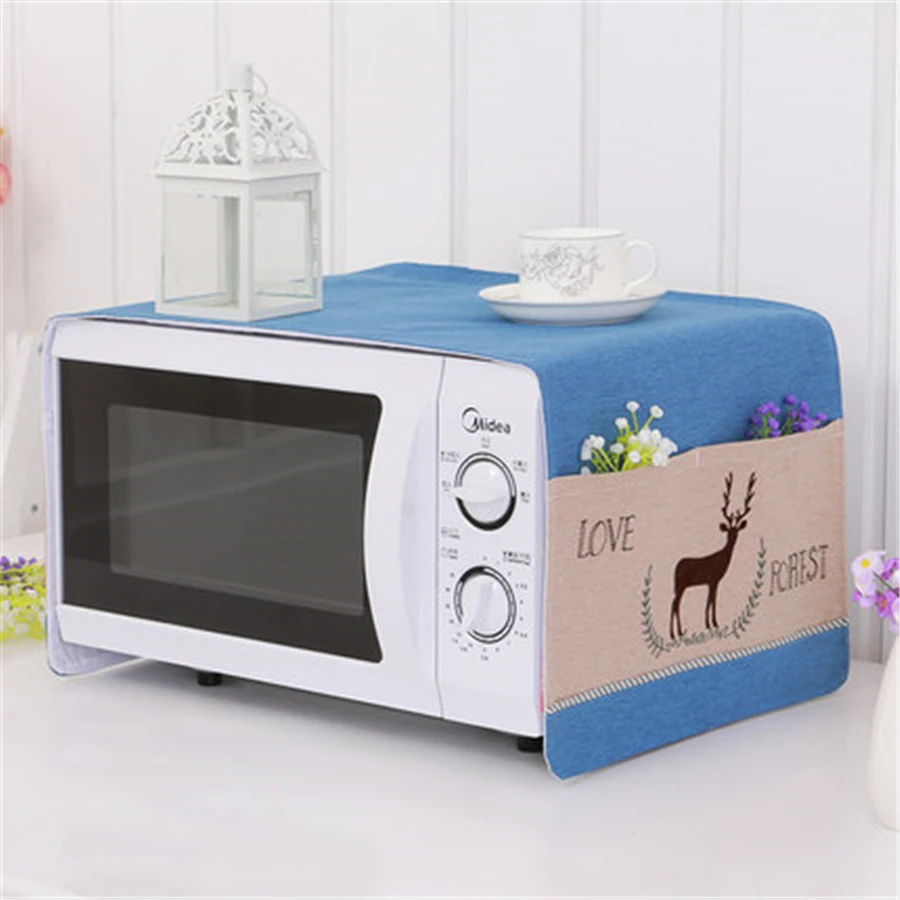 Microwave Oven covers Protective Dust Waterproof Pocket Accessories