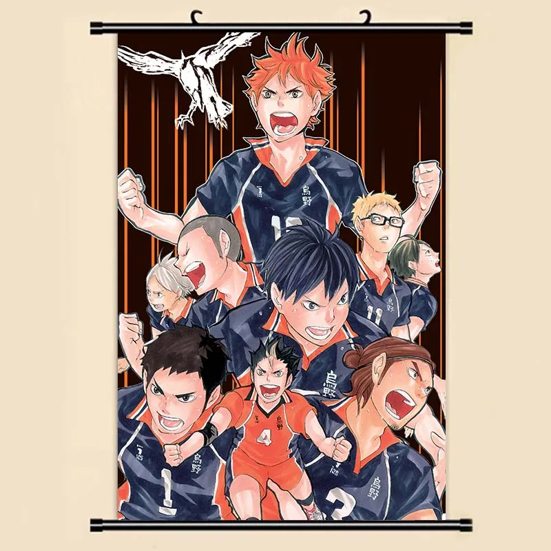 Аниме Манга Haikyuu! Настенные свитки живопись 40x60 картина обои наклейки плакат 001 - Цвет: 2