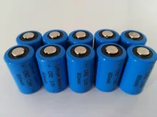 10pcs lot 800mah 3V rechargeable lithium battery CR2 rangefinder camera lithium battery