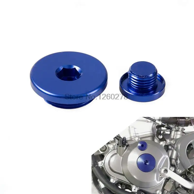 

NICECNC Engine Plug Crankcase Cover Plug Bolts For Yamaha YFZ450 2004 2005 2006 2007 2008 2009 2012 2013 ATV