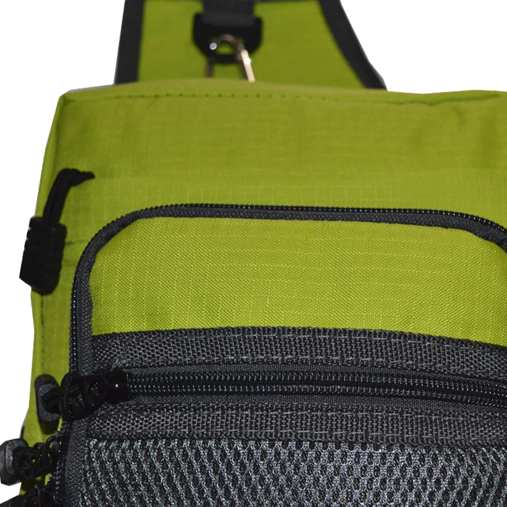 WATERPROOF FISHING TACKLE BAG PACK SHOULDER WAIST BOX REEL LURE BIG STORAGE CASE Multi-pockets Fishing Bag