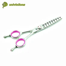 " Профессиональные Парикмахерские ножницы 10 зубчатые ножницы pinking coiffure парикмахерские салонные филировочные ножницы