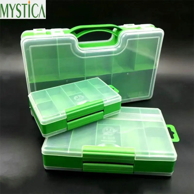 Double Layer Tool Box Electronic Parts Screw Storage Box