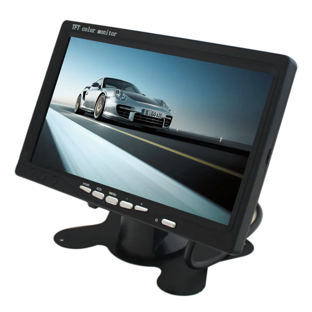 

Universal DC 12V 7.5W Portable 7" TFT LCD Digital Color Screen Monitor for Car Rear View New Hot Selling