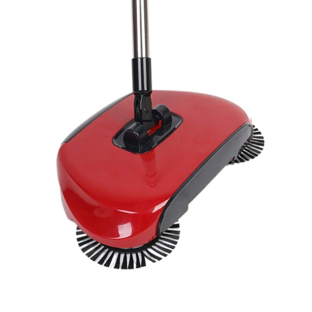 

Household Hand Sweeping Machine Without Electricity 360 Degree Rotating,Automatic Cleaning Push Sweeper Broom Dustpan Trash Bin