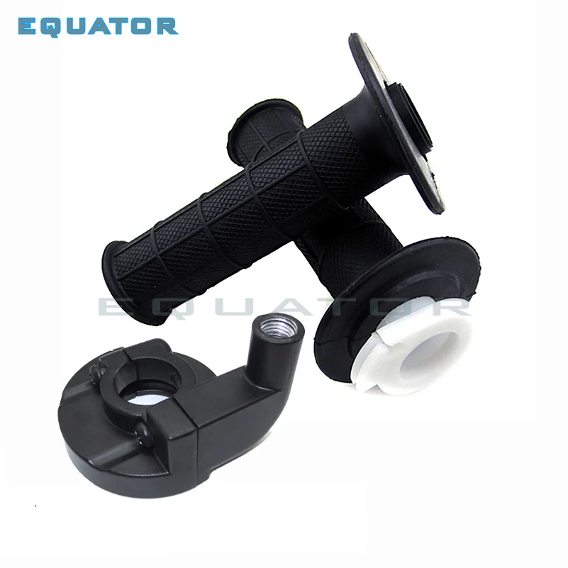22mm 7/8'' Twist Throttle Handle Hand Grips For ATV Quad 4 Wheeler MX