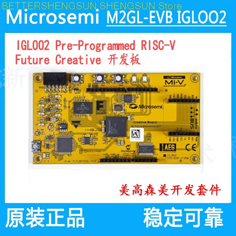 

M2GL-EVB IGLOO2 Pre-Programmed RISC-V Future Microsemi
