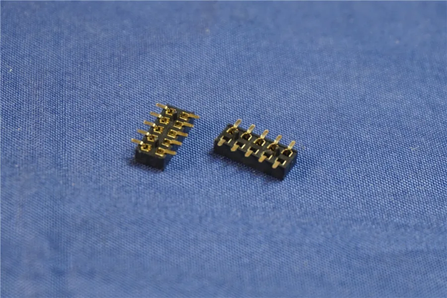 10 шт. 0 079 &quot2 мм 2x5 Pin гнездо для заголовка PCB Низкий профиль высота 2 20