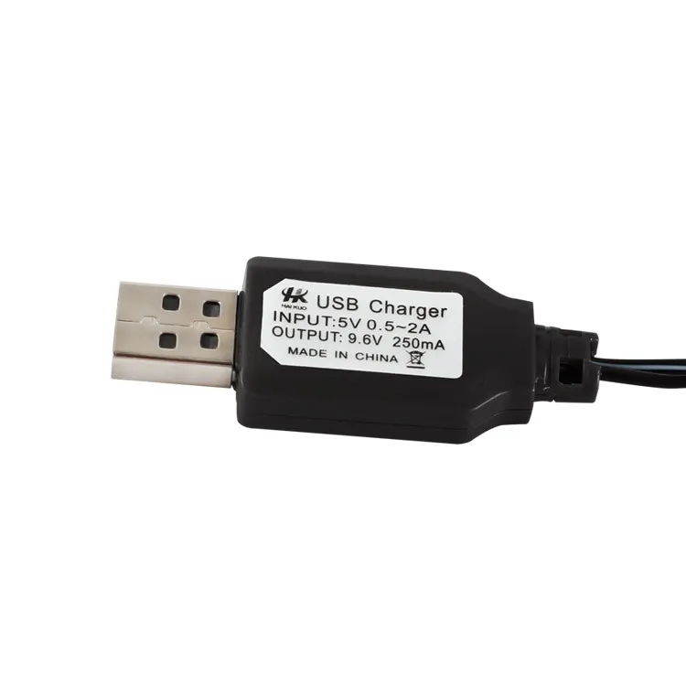Зарядное устройство 9 6 В KET 2P 250 мА/ч USB Ni Cd/Ni mh зарядный кабель для радиоуправляемых