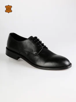 

FREETIME Spring Summer new man's formal leather shoes black classic simple cosy man's business leather shoes
