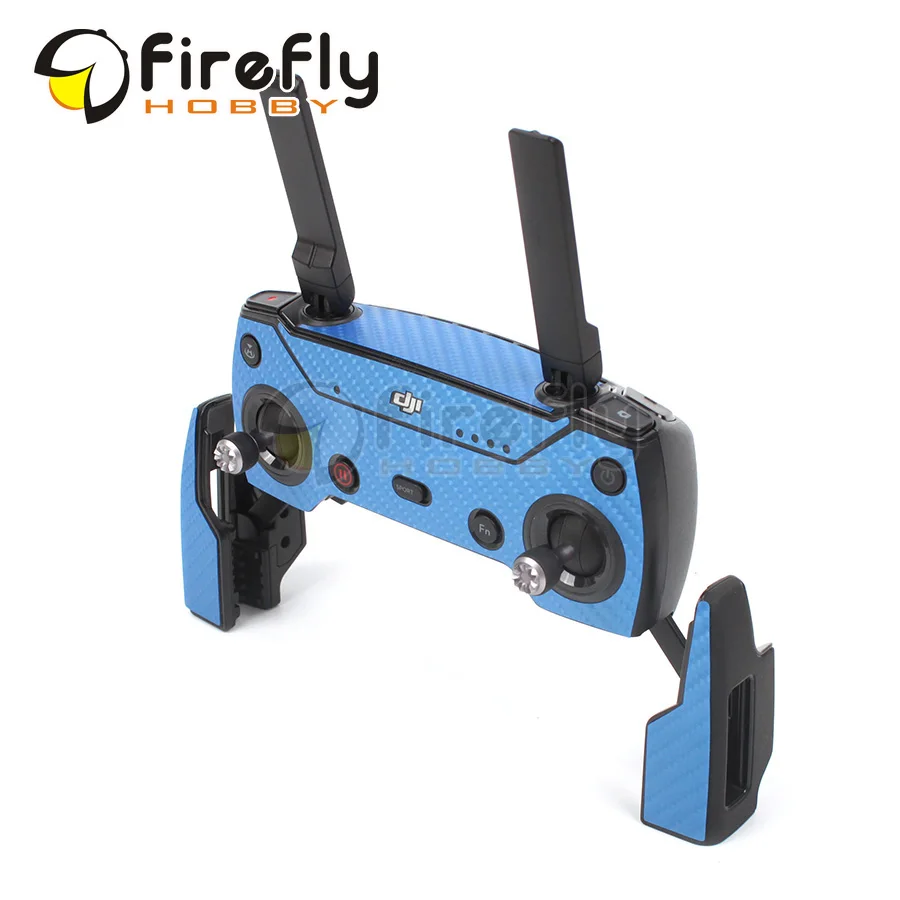 Drone Body & Battery Stickers Waterproof PVC Carbon Graphic Decals Skin for SPARK