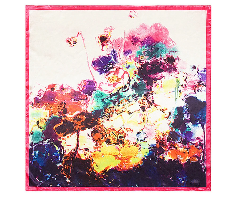 Square Silk Scarf (21)