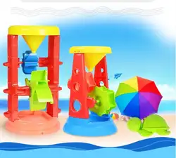 Летний горячий детский пляжный час игрушка набор большой игровой песок инструменты душ инструмент Детские пляжные игрушки