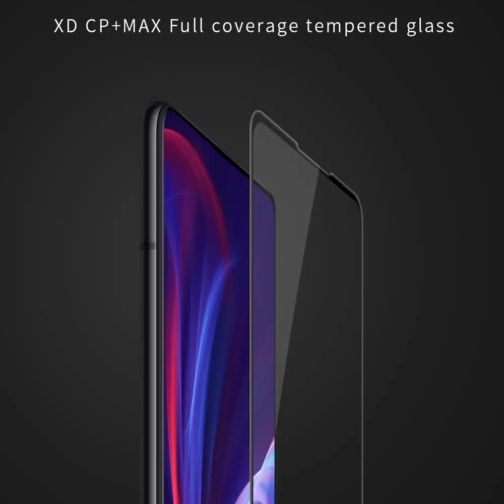 

Arc Curve Full Coverage Glass Screen Protector For Xiaomi mi 9T Pro NILLKIN Amazing XD CP+MAX Anti-Explosion Glass