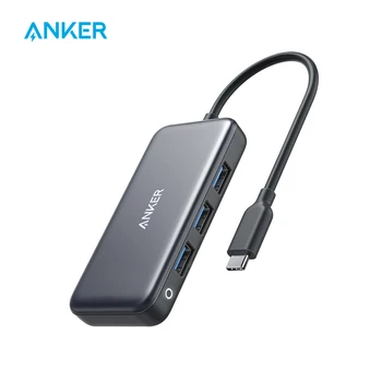 

Anker USB C Hub,4-in-1 USB C Adapter,60W Power Delivery,3 USB 3.0 Ports,for MacBook Pro 13'' 2016/2017/2018,Chromebook,XPS etc