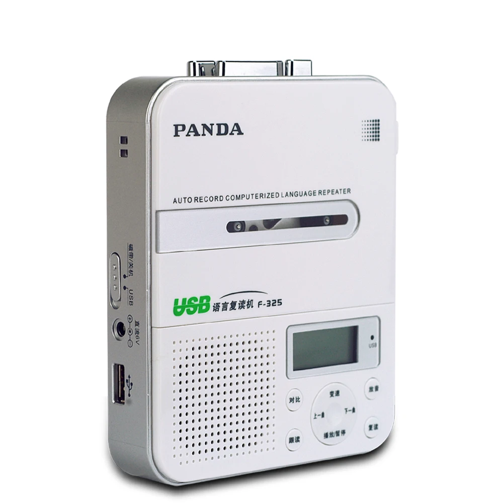 Лента Panda F 325, воспроизведение MP3 / WMA с пятью скоростями, USB|record mp3|mp3 mp3mp3 recording | АлиЭкспресс