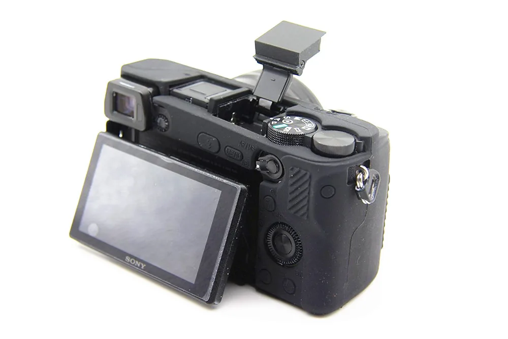 Color : Rose Red Soft Silicone Protective Case for Sony ILCE-6300 Durable