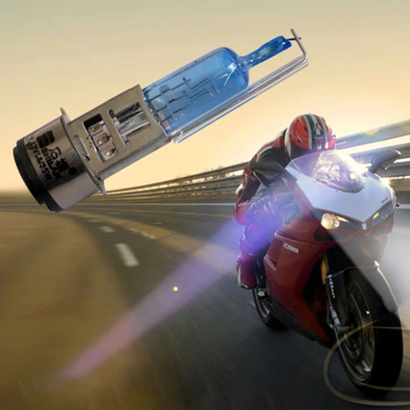 MotoLovee 12 В 35 Вт двойные замыкатели супер белый ксеноновый газ HID лампа дальнего
