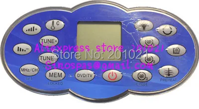 KL8 2H DISI синяя панель дисплея клавиатуры горячей ванны для JNJ spa|panel ball|panel acousticdisplay